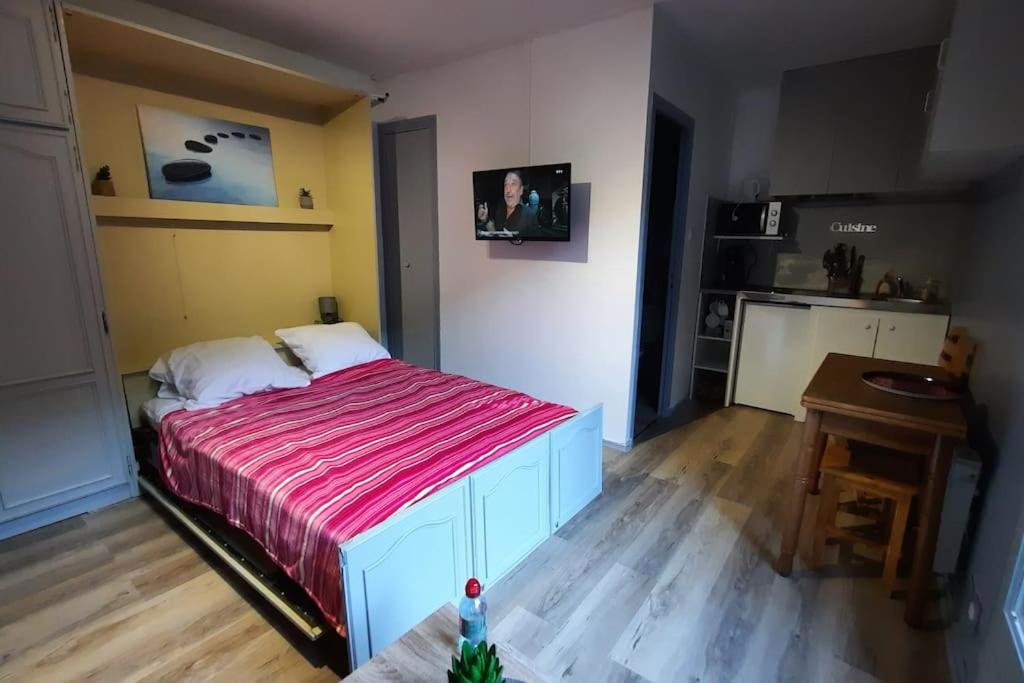 Studio Calme Pour 4 Pers. Vue Exceptionnelle Bagnères-de-Luchon Esterno foto